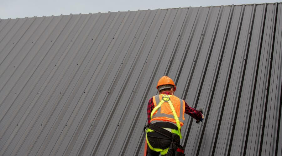 Professional metal roof installation services in Fish Creek, WI